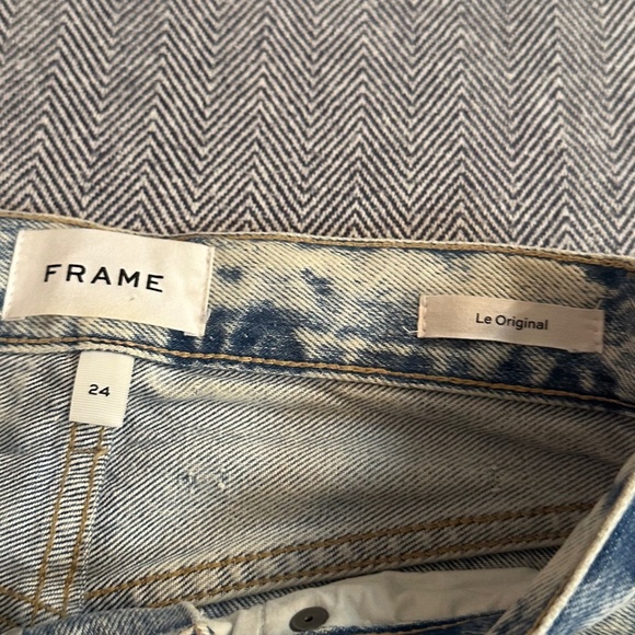 FRAME - Le Original Straight Leg Jean in Richlake Wash - Picture 4 of 8